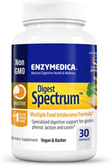 Suplemento Enzymedica Digest Spectrum  vegano digestivo