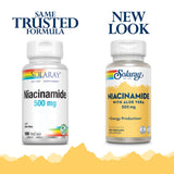 Suplemento Niacinamida 500 mg Vitamina B-3 Metabolismo 100un