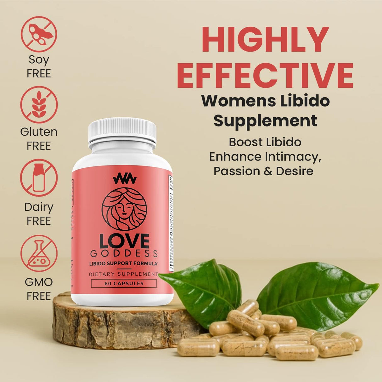 Suplemento para mujer que aumenta la libido Warped Wellness