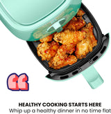Freidora de Aire Chefman TurboFry 2 Qt, Sin Aceite, Timer 60 Min