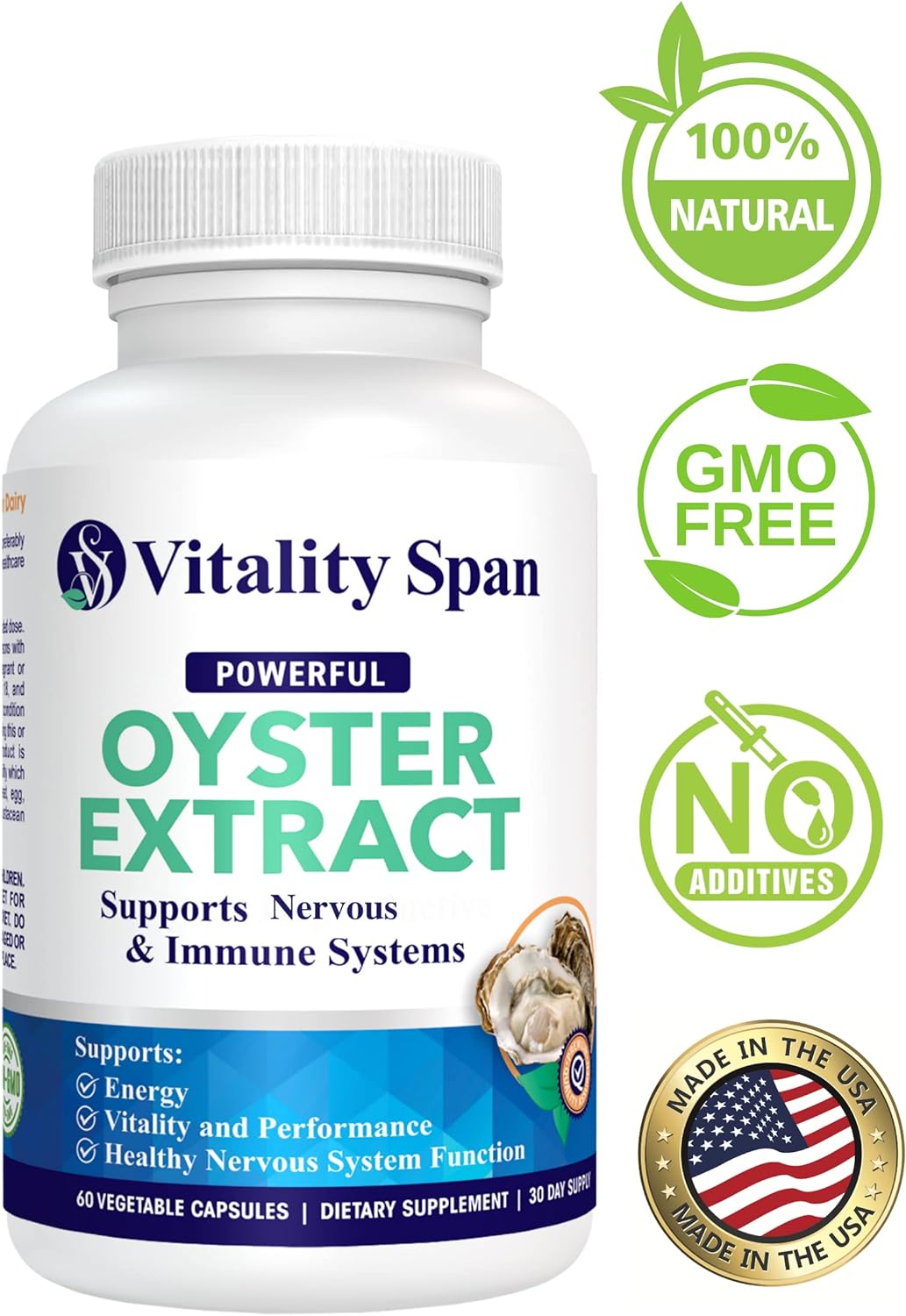 Suplementos  Extracto de ostra impulso inmunológico  zinc