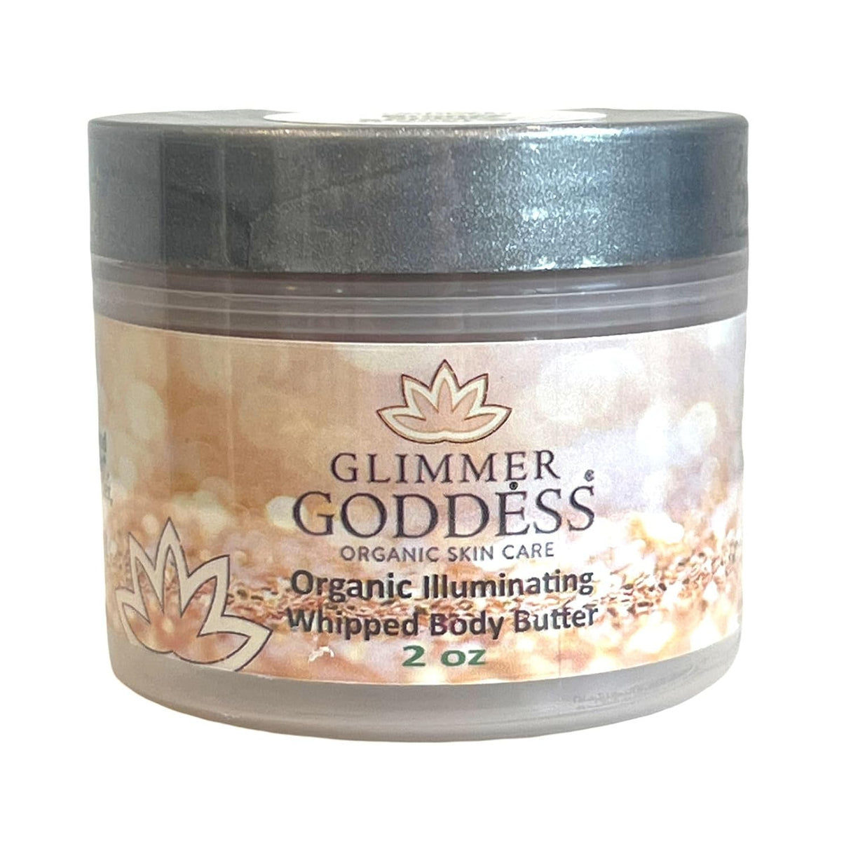 Manteca Corporal Brillante Orgánica - Hidratante Vegan y Natural