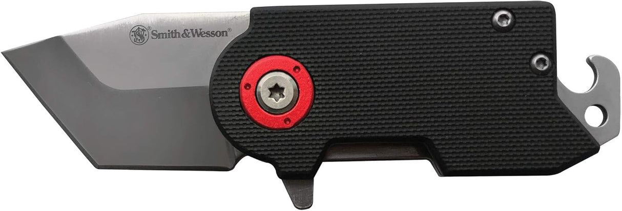 Cuchillo plegable de alto carbono con hoja Tanto y mango G10