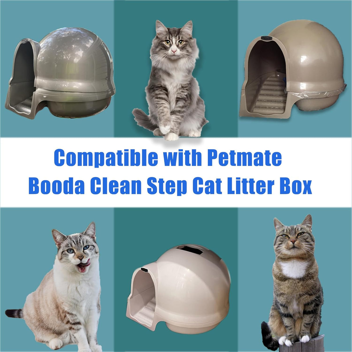 Filtros de Carbón Activado para Arenero Booda Clean Step