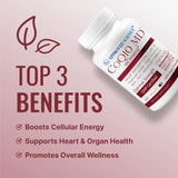CoQ10 MD Extra Fuerza 300mg con BioPerine® 6 Meses