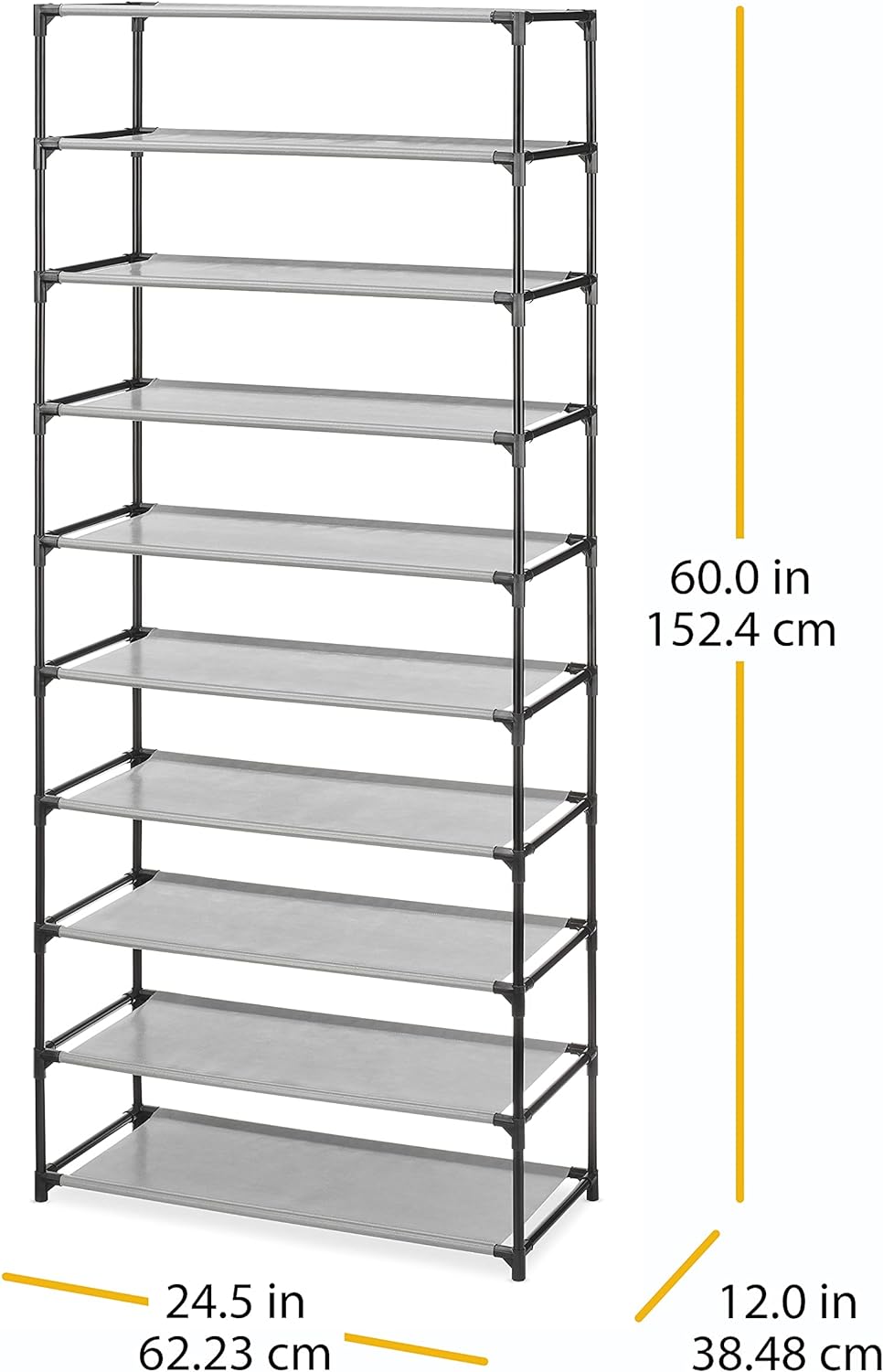 Torre de 10 Niveles Whitmor Spacemaker para Almacenamiento