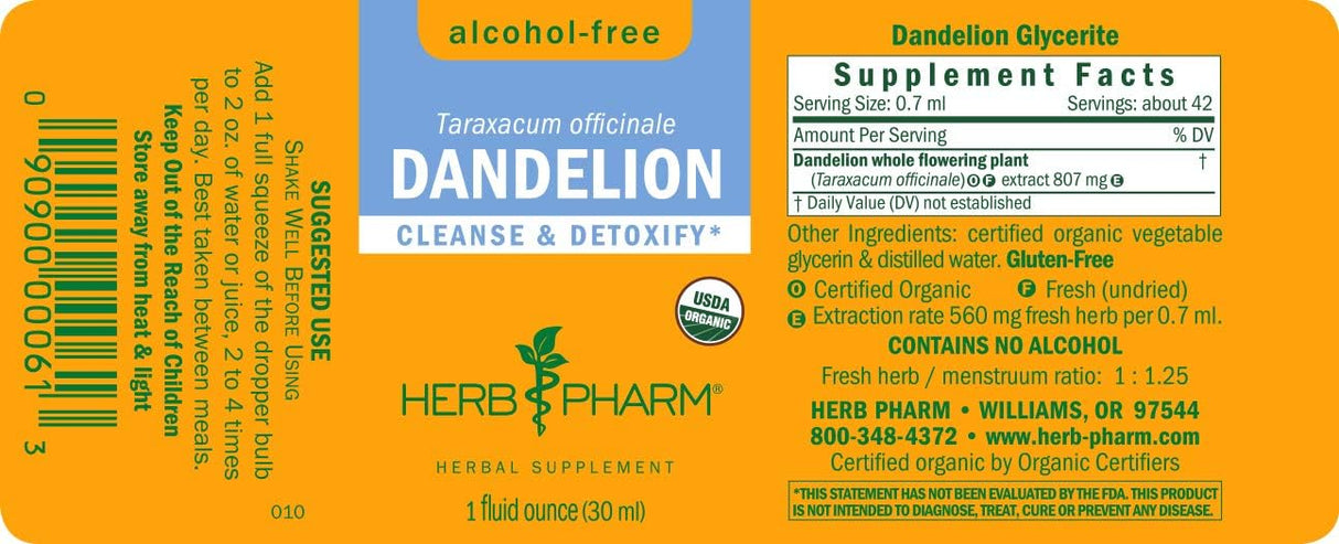 Suplemento Orgánico Sin Alcohol Raíz de Valeriana Glycerita