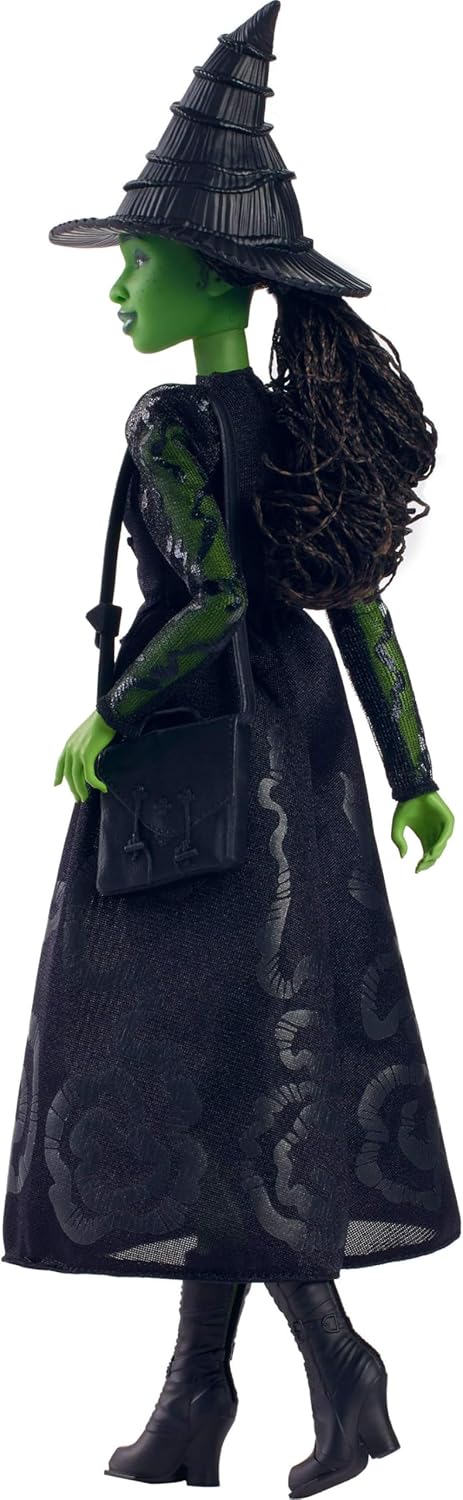 Elphaba Muñeca Mattel Universal con accesorios y cabello trenzado