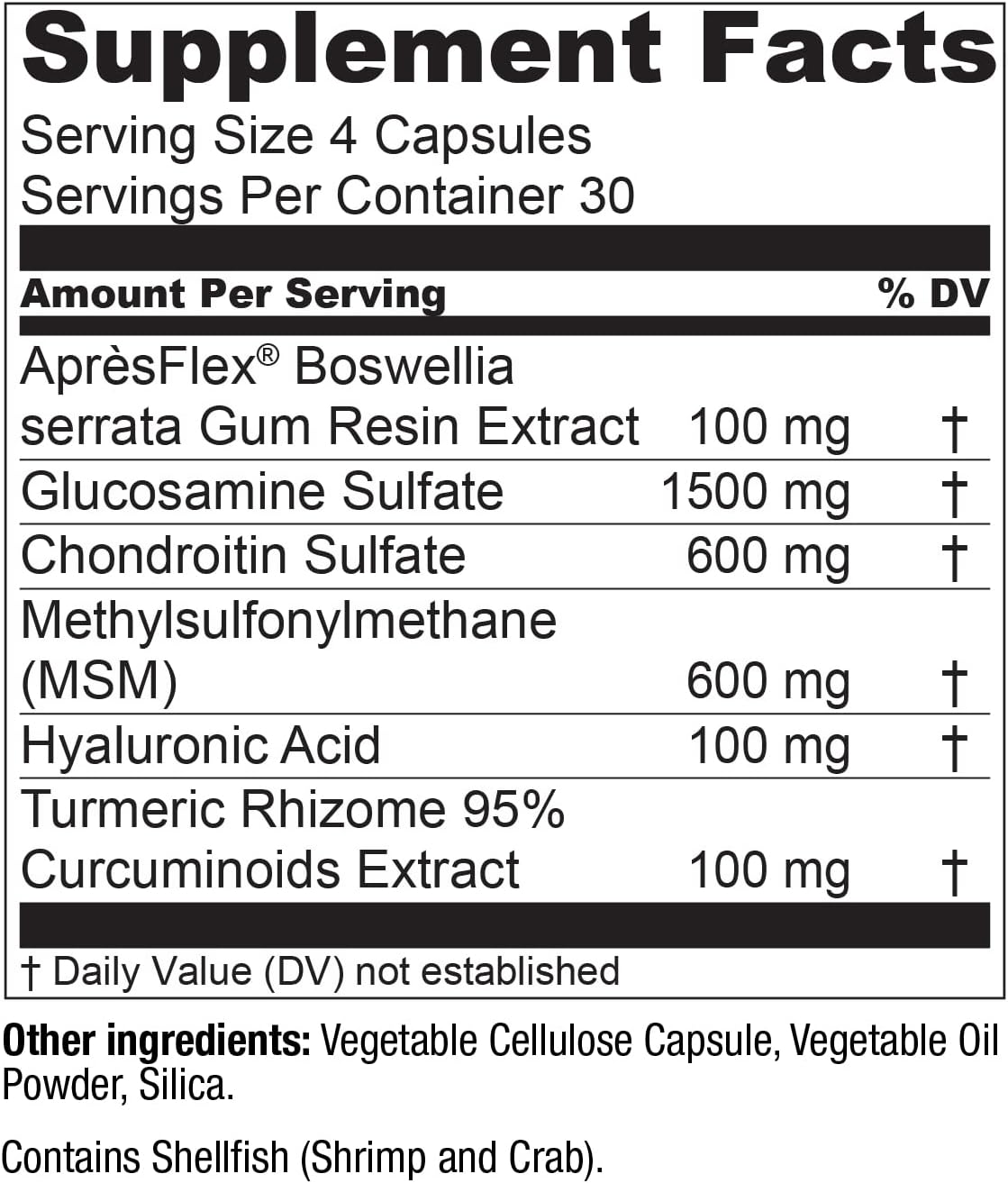 Suplementos Alimenticios para la salud articular