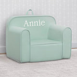 Silla Cozee personalizada, salvia. Delta Children