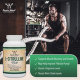 Suplemento L-citrulina arginina y óxido nítrico 1.200 mg