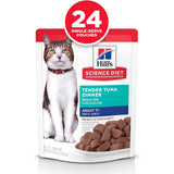 Alimento Bolsa de comida húmeda para gatos paquete de 24