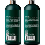 Juego de champú y acondicionador de aceite de árbol de té.