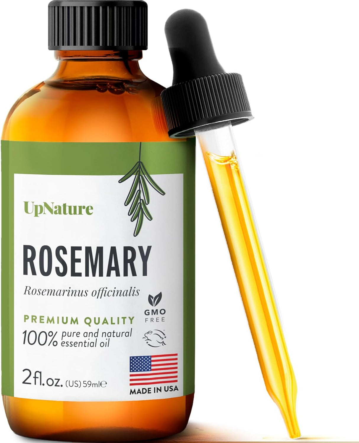 Aceite esencial de romero 100% puro nutre piel y cuero