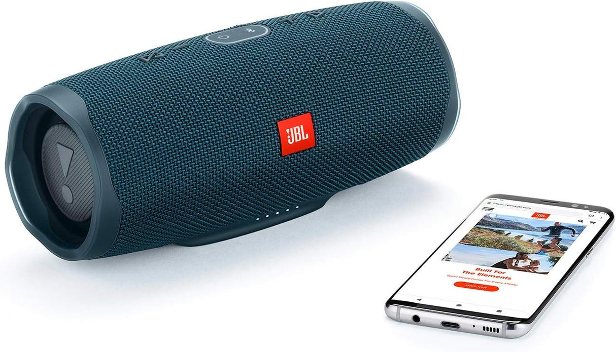 alt=JBL Charge 4 - Altavoz Bluetooth portátil resistente al agua