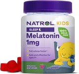 Natrol Gomitas Sleep Aid para niños, 1 mg  de 4 años, 60 und
