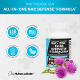 Suplemento NAC Suplemento N-acetil cisteína 1000 mg  60 und