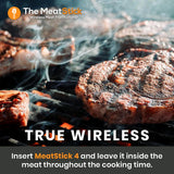 Termómetro de carne MeatStick 4 WiFi | Inalámbrico y Cuádruple