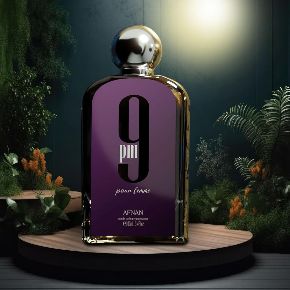 Spray Eau de Parfum Pour Femme 9 PM, 3.4 onzas