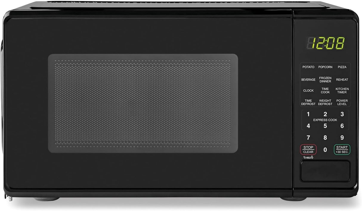 Microondas de Encimera 0.7 cu ft, 700W, Nuevo,  Modelo Compacto