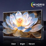 Televisor exterior SYLVOX 65 4K resistente al agua Deck Pro 2.0