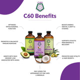 Suplemento Aceite de coco orgánico MCT prensado en frío 4oz