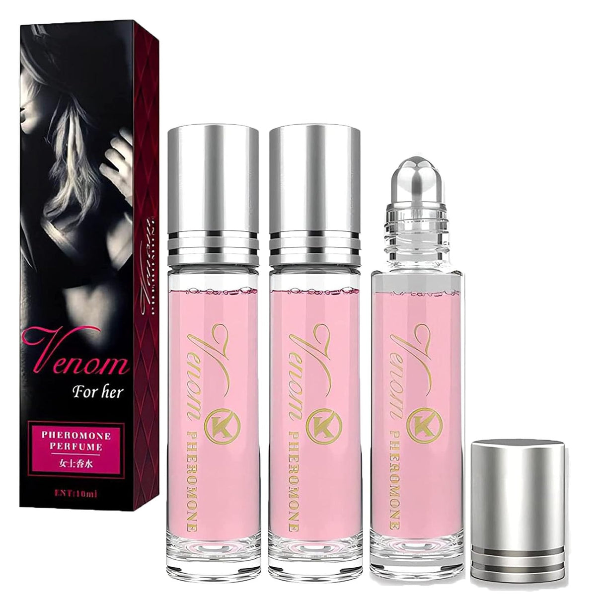 Perfume Phero portátil duradero para mujer Roll On