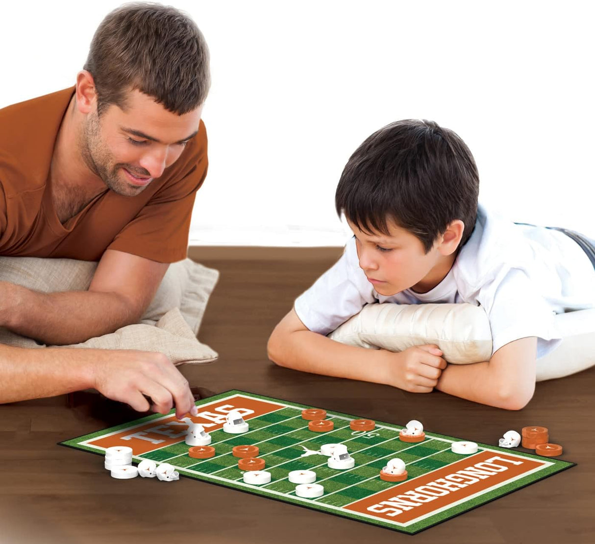 Juego de Mesa MasterPieces - Damas NCAA Texas Longhorns