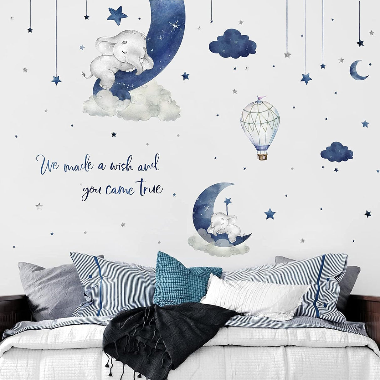 Yovkky Elefante Durmiendo Vinilos Decorativos para Niños