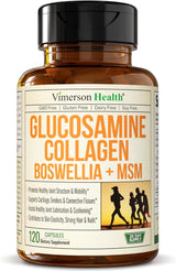 Suplemento de condroitina de colágeno y sulfato de glucosam