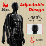 Maniquí Masculino Premium, Construcción Duradera y Versátil
