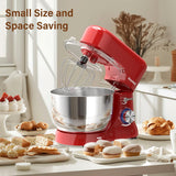 Batidora de pie 3 en 1 10 velocidades 660W 6QT, modelo 660W
