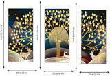 Stickers de Árbol Dorado, Arte de Pared para Decoración
