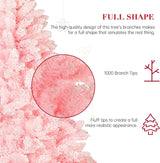 Árbol de Navidad Artificial SUNCROWN 6ft Flocked Premium 1000 Ramas