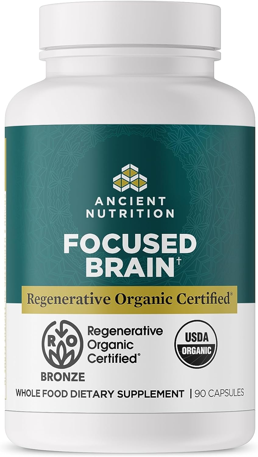 Cápsulas Cerebrales Orgánicas con Ginkgo y Melena de León