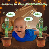Cactus Bailarín Repetidor, Juguete Musical, Luz y Sonido
