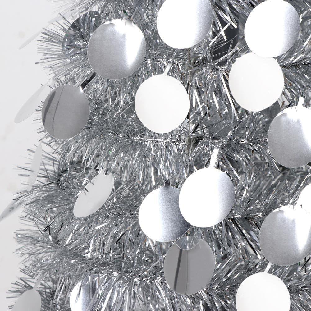 Árbol de Navidad Colapsable Aytai 5ft, Decoración Festiva