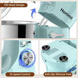 Mezclador de pie 3 en 1 10 velocidades 660W 6QT Tilt-Head