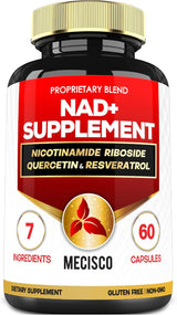 Suplemento NAD+ con Nicotinamida Ribósido - Vitalidad 60 Caps