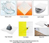 Revestimiento con textura 3D para pared Art3d color gris