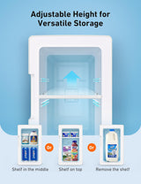 Mini Nevera AstroAI 2.0, 6 Litros, Portátil, Enfriador y Calentador