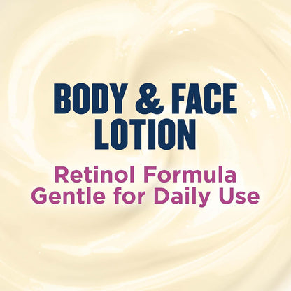 Loción corporal y facial con retinol y complejo de péptidos