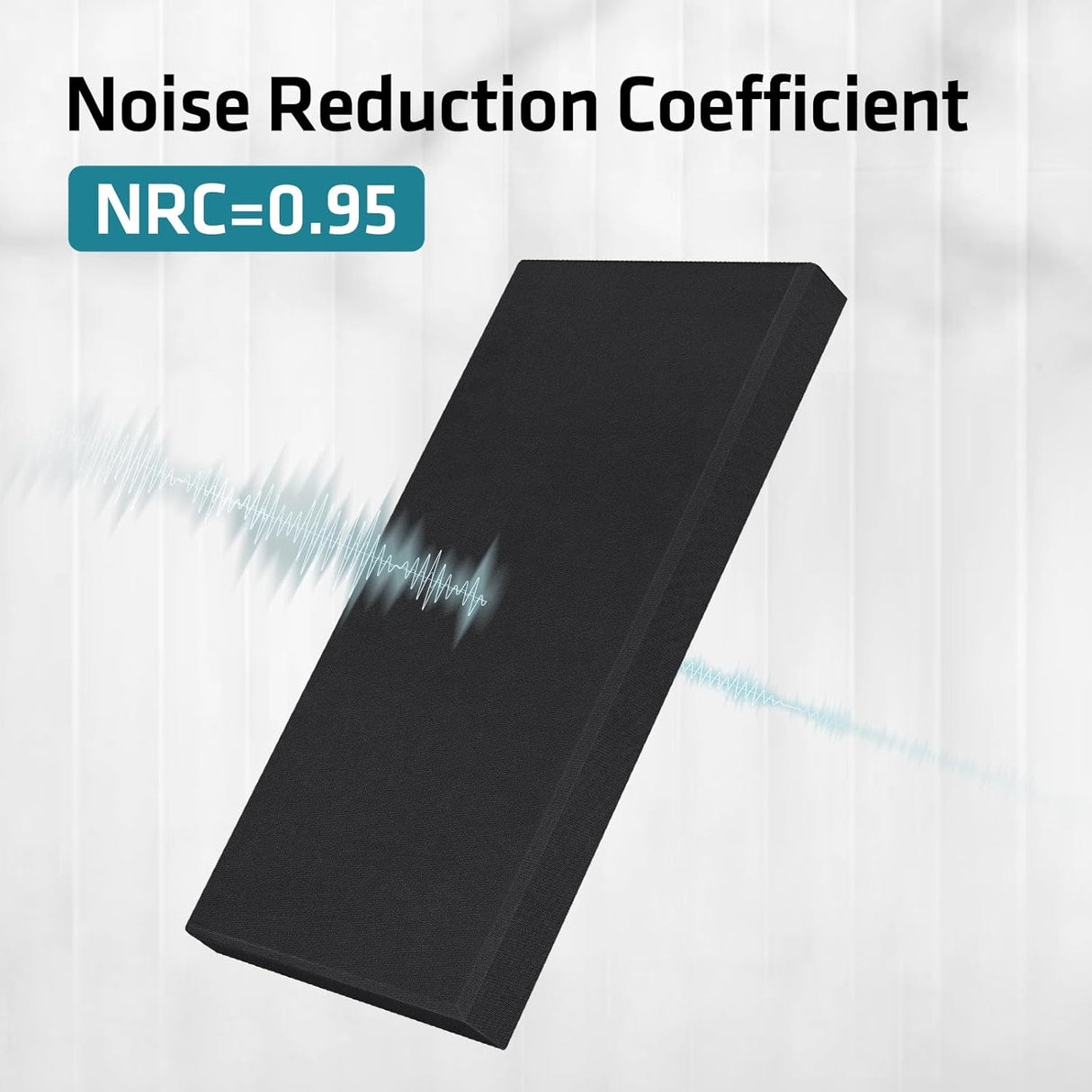 Paneles acústicos UMIACOUSTICS 4 PCS, 2” grueso, autoadhesivos