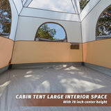 Tienda UNP: Carpa familiar 6 personas, impermeable y fácil montaje