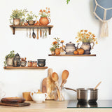 Stickers de Pared Plantas Verdes, Sacinora, Vinilo Removible