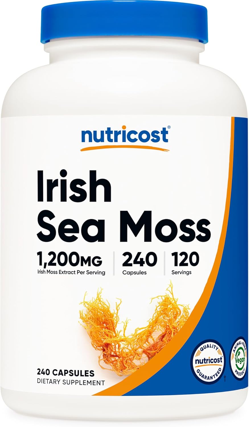 Nutracost extract de musgo irlandés 1200mg 240 caps