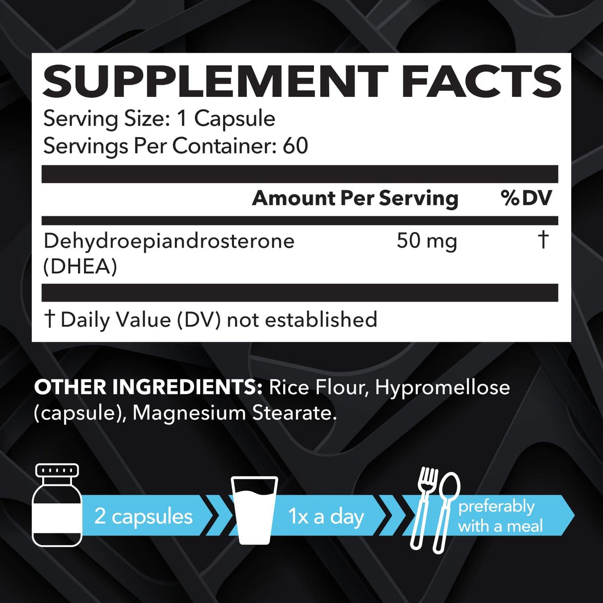 Suplemento DHEA Extra Strength  pérdida de peso saludable