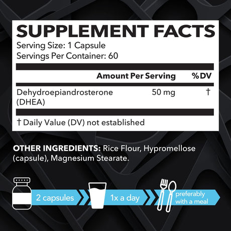 Suplemento DHEA Extra Strength  pérdida de peso saludable