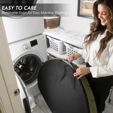 Cama ortopédica para perros grandes ClevaHome, doble capa, lavable