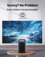 Proyector Nebula Anker 4K, Android TV, 2200 lúmenes, modelo Cosmos